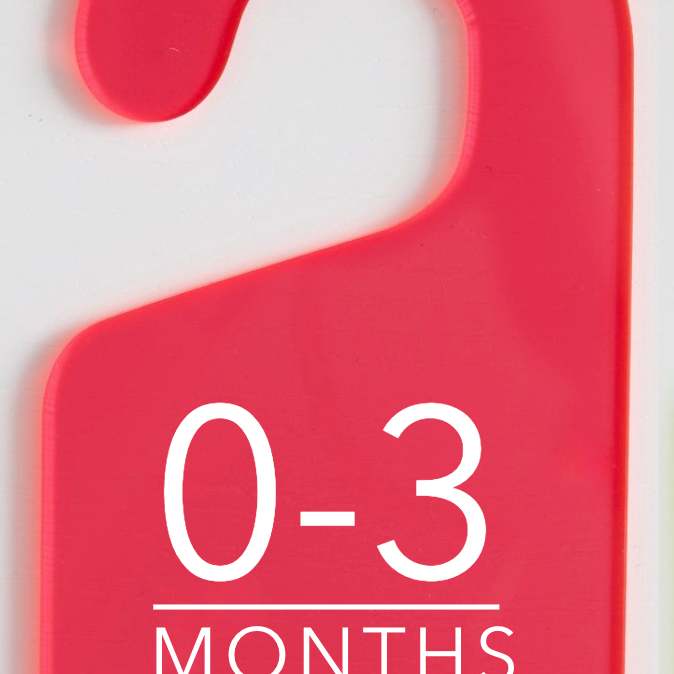 Baby Days Size Hanging Dividers | MAXIMALIST Labels