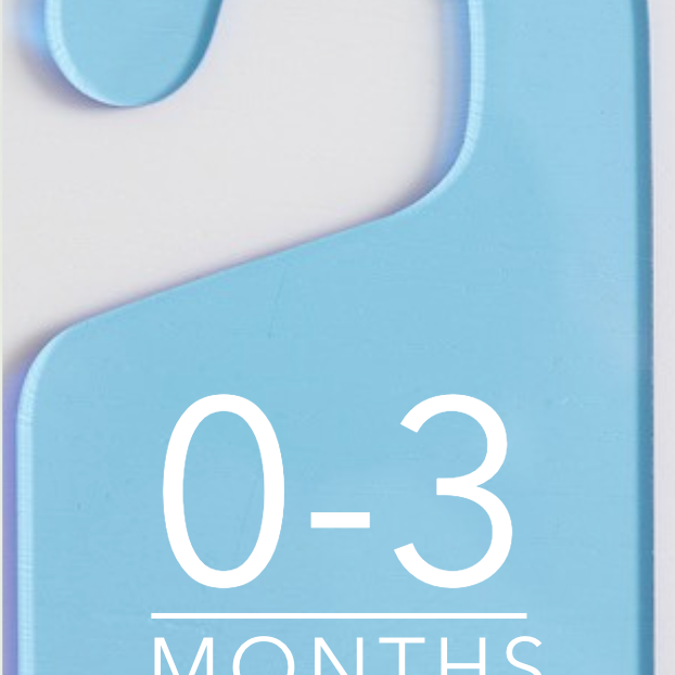 Baby Days Size Hanging Dividers | MAXIMALIST Labels