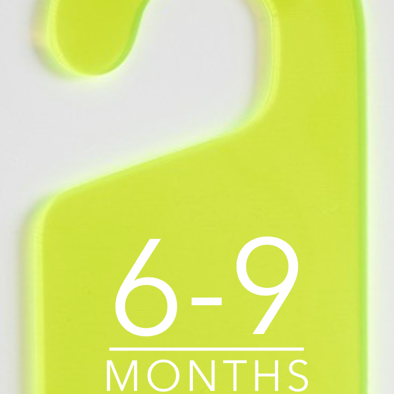 Baby Days Size Hanging Dividers | MAXIMALIST Labels