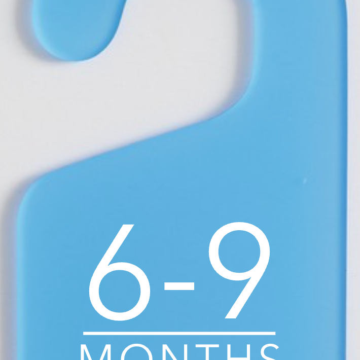 Baby Days Size Hanging Dividers | MAXIMALIST Labels
