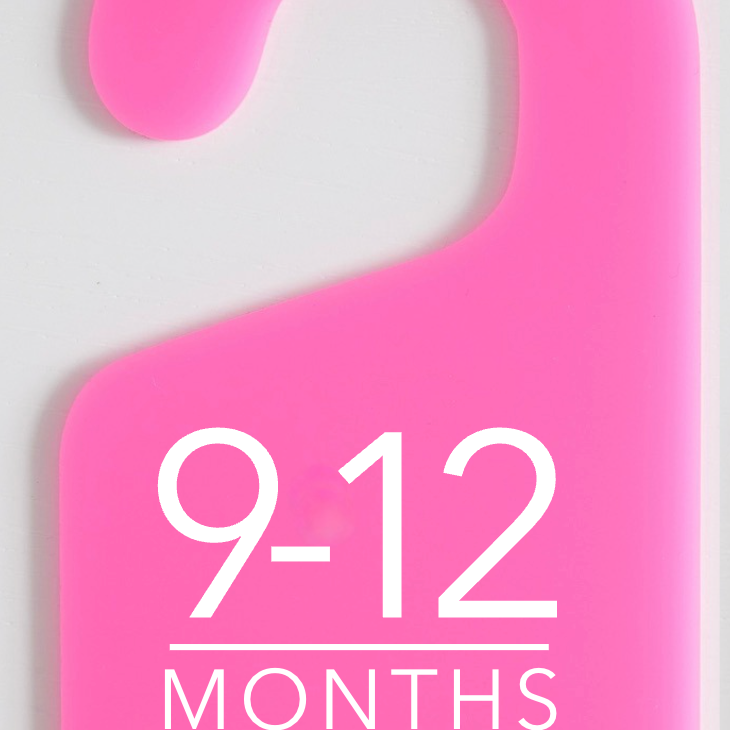 Baby Days Size Hanging Dividers | MAXIMALIST Labels