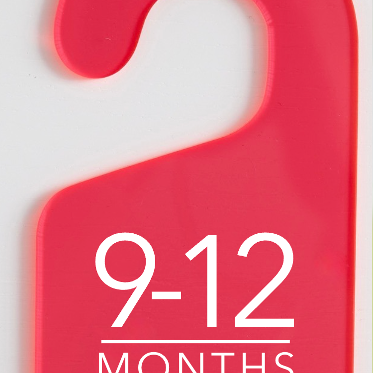 Baby Days Size Hanging Dividers | MAXIMALIST Labels