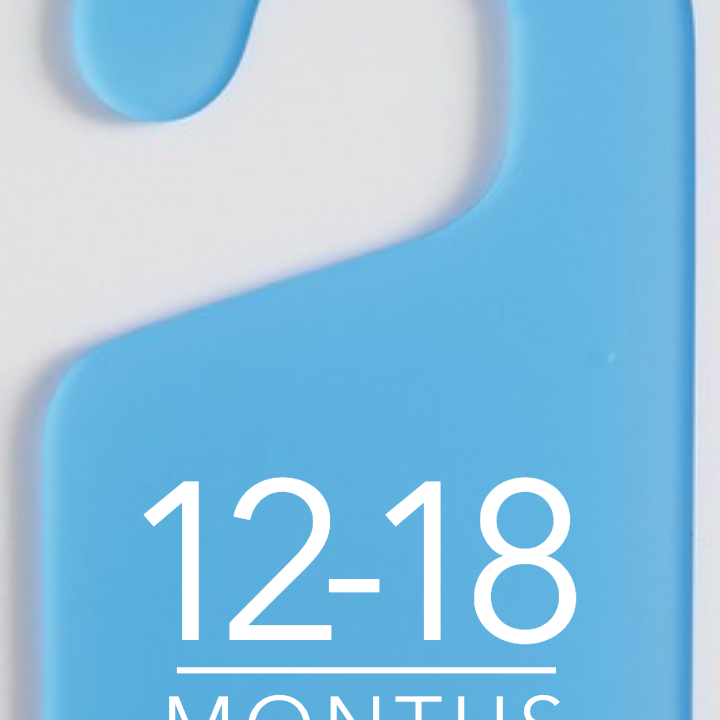 Baby Days Size Hanging Dividers | MAXIMALIST Labels