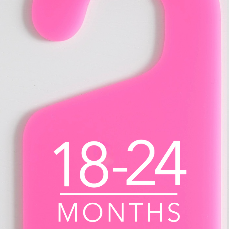 Baby Days Size Hanging Dividers | MAXIMALIST Labels