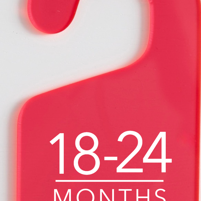 Baby Days Size Hanging Dividers | MAXIMALIST Labels