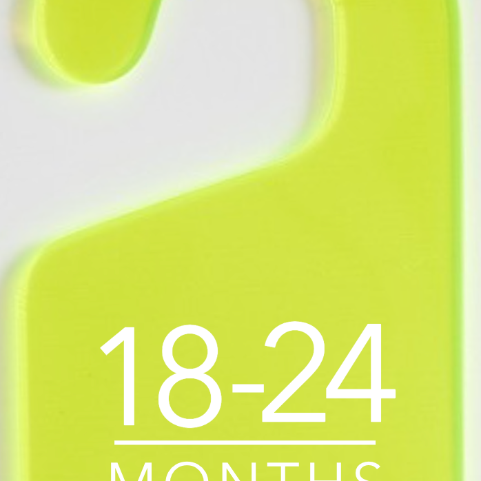 Baby Days Size Hanging Dividers | MAXIMALIST Labels