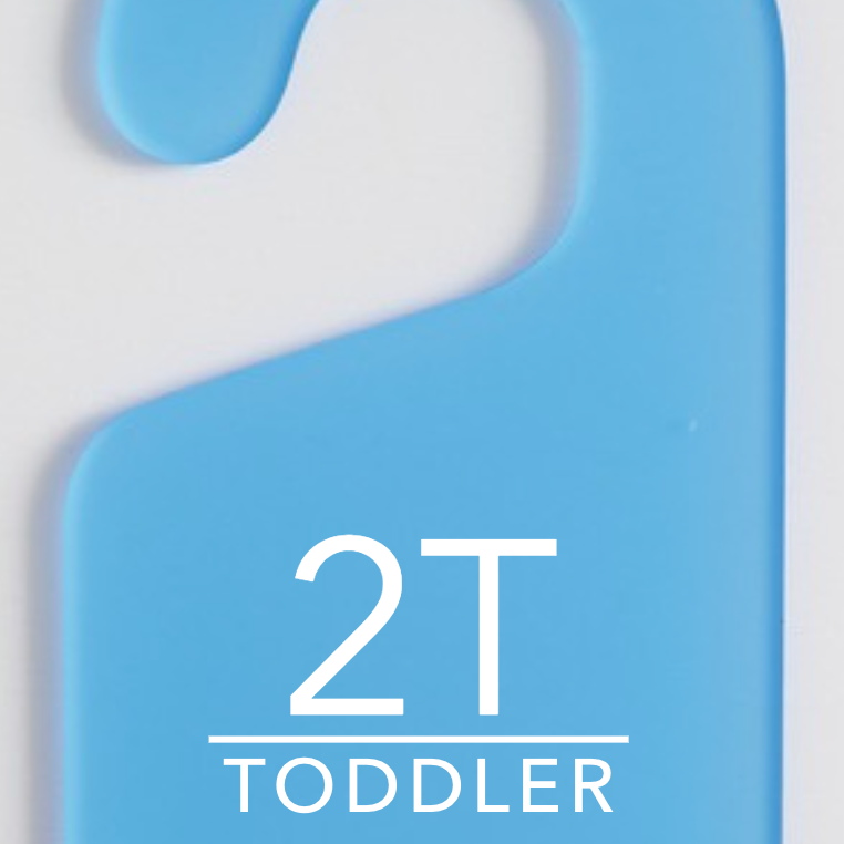 Baby Days Size Hanging Dividers | MAXIMALIST Labels