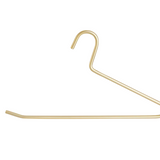 Aluminum Open Pant Hanger | Matte Gold
