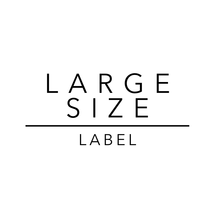 Large Label | CUSTOM