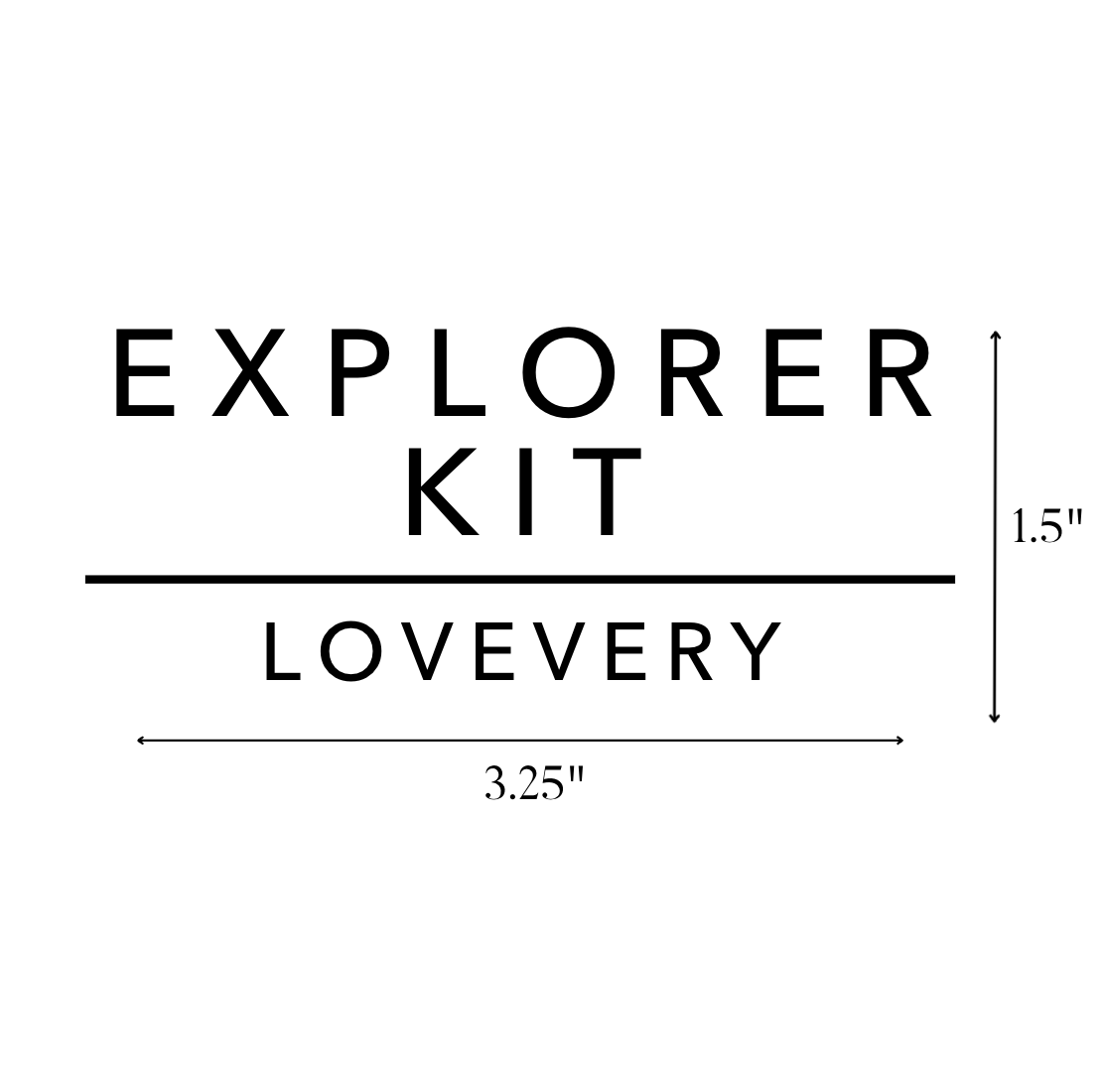 The Explorer Organization Kit A la Carte | LOVEVERY ORGANIZATION SOLUTIONS