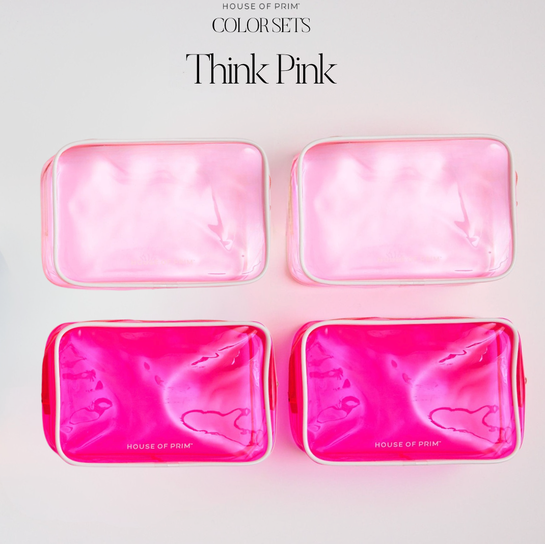 Think Pink / Petite Pouches