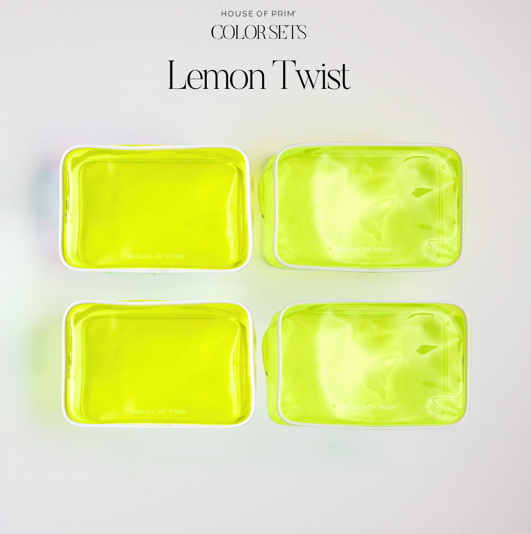 Lemon Twist / Petite Pouches
