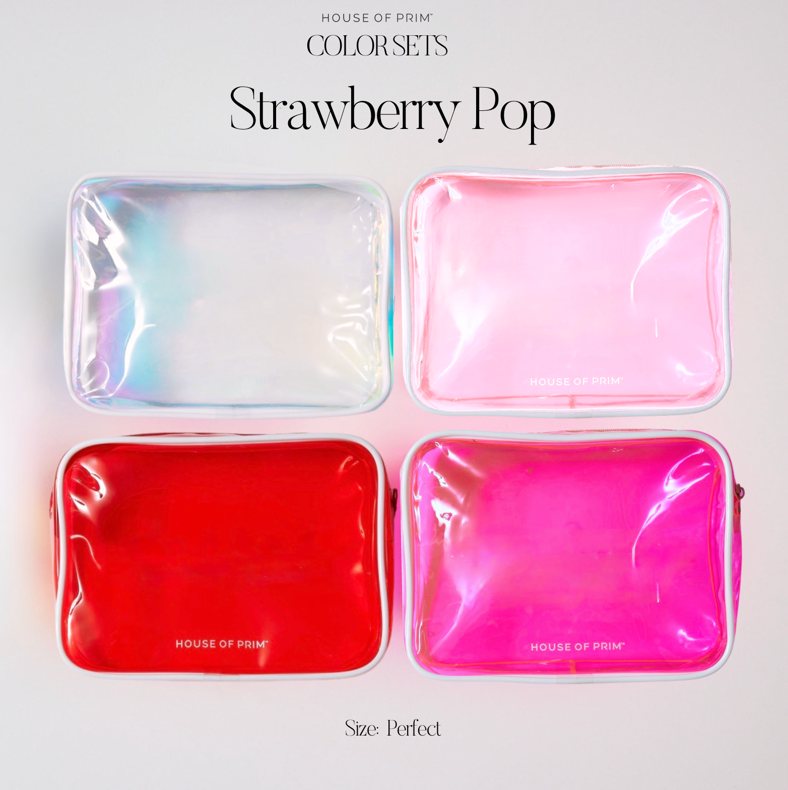 Strawberry Pop / Perfect Pouches