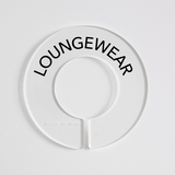 Lounge & Activewear | Circular Divider + Label