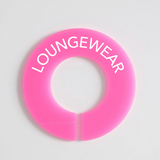 Lounge & Activewear | Circular Divider + Label