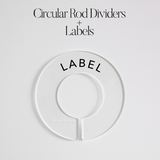 Circular Rod Dividers & Labels
