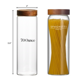 Glass Pantry Canisters