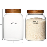 Glass Pantry Canisters