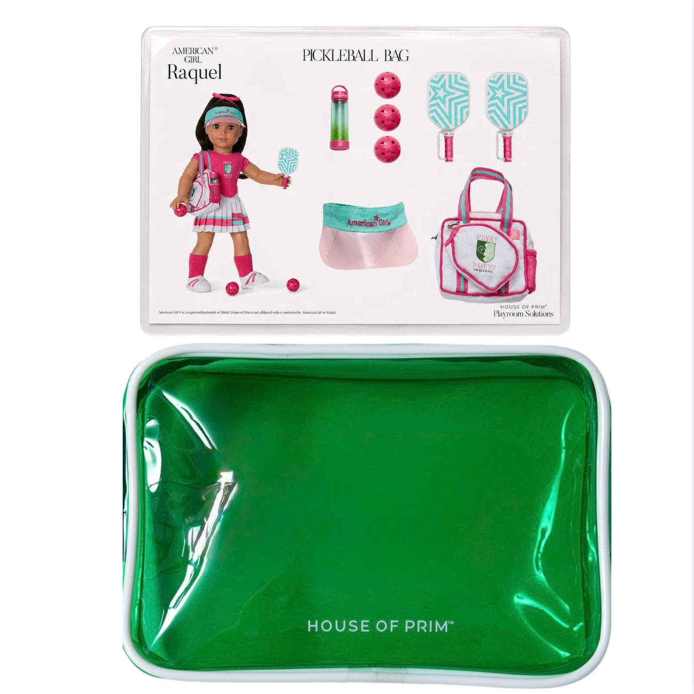 Raquel | American Girl Visual Guide + Pouches