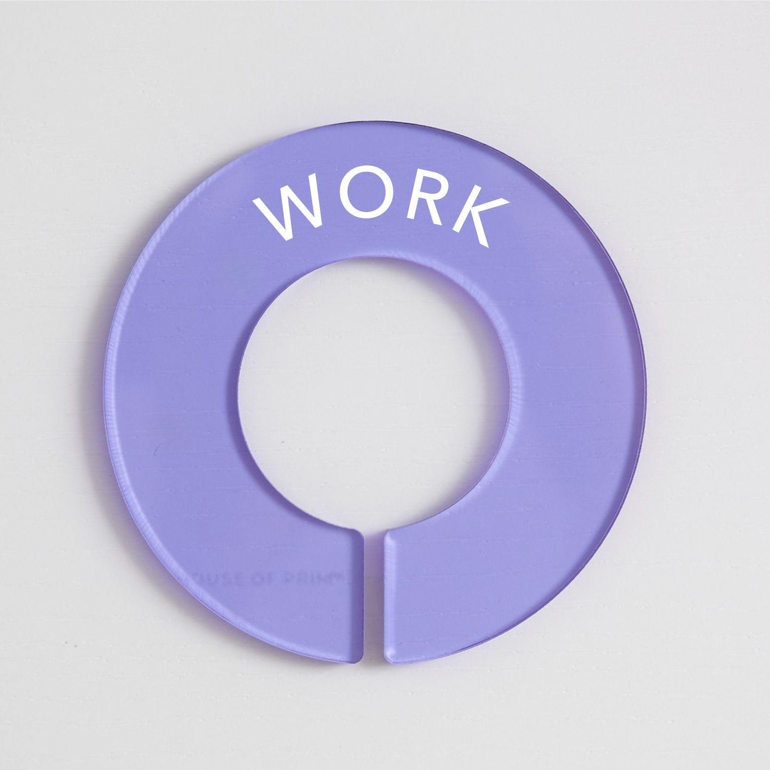Workwear | Circular Divider + Label