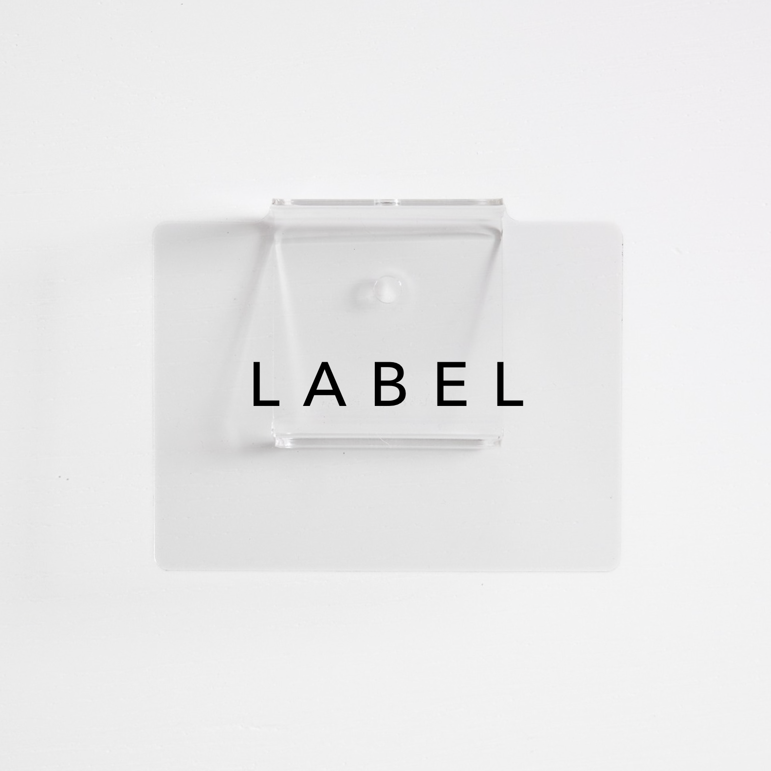 Clear Acrylic Bin Clips*