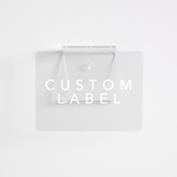Clear Acrylic Bin Clips*