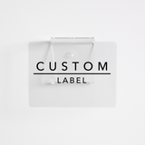 Clear Acrylic Bin Clips*