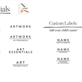 Arts & Crafts Labels