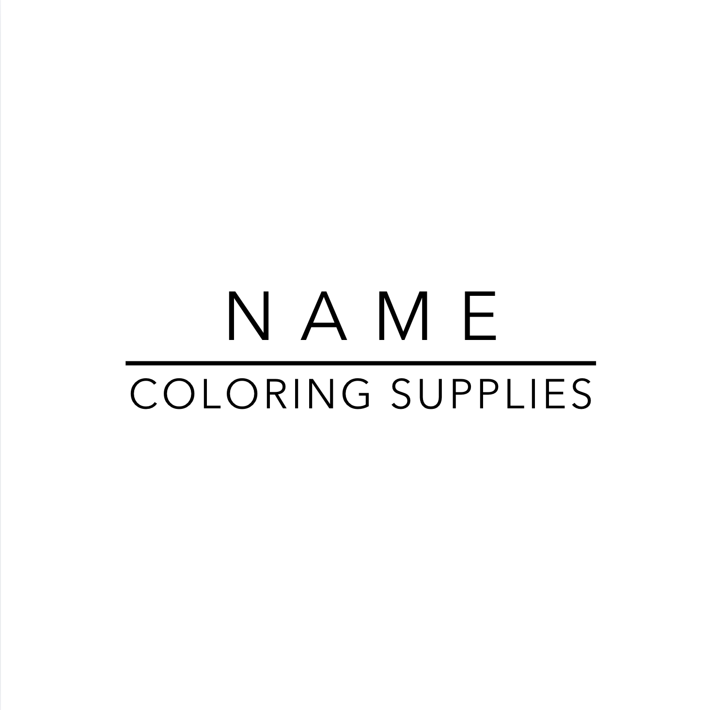 Coloring | ARTS & CRAFTS SMALL LABELS