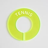 Tennis | Circular Divider + Label