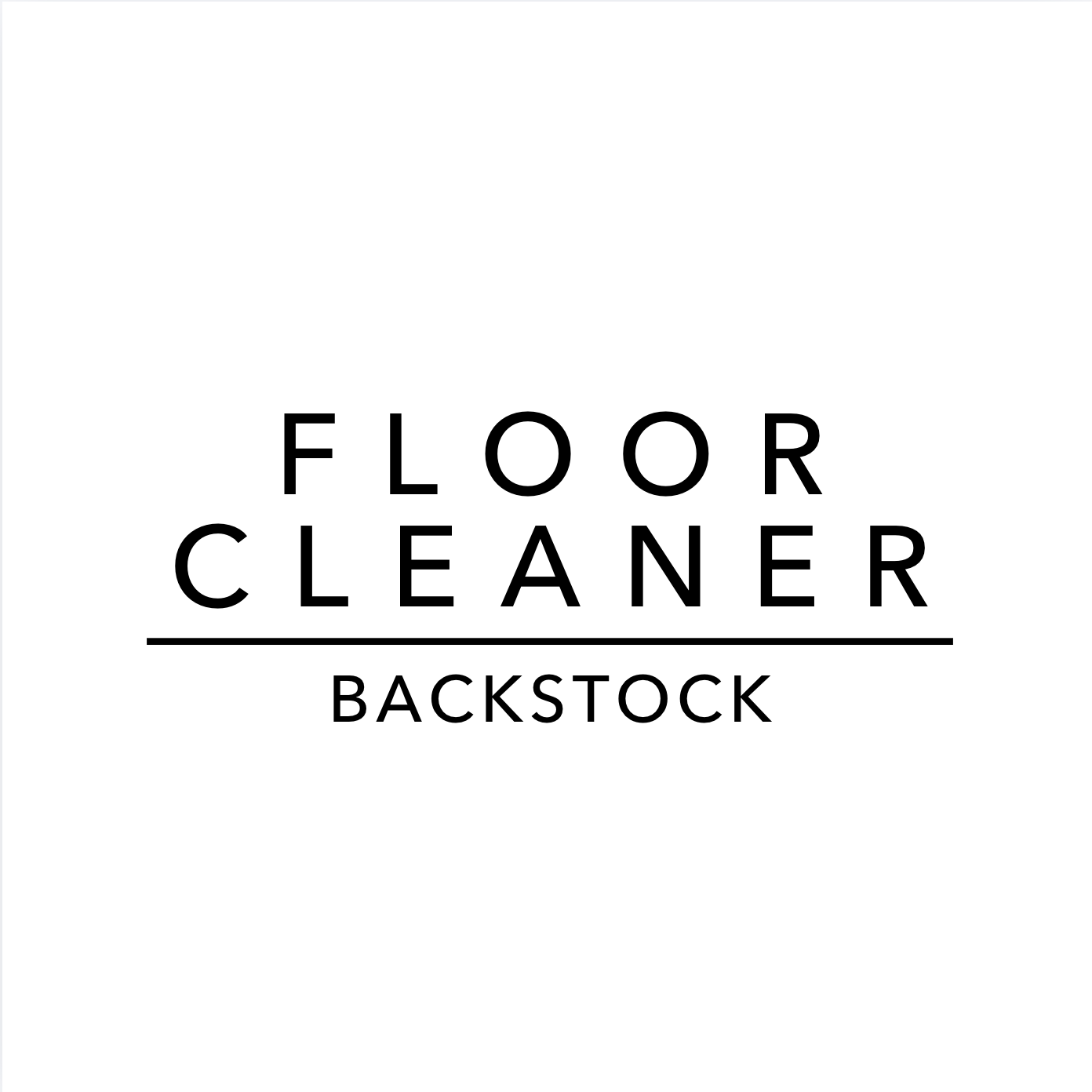 Cleaning Supplies | LABELS