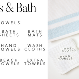 Towels | LINEN LABELS