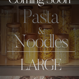 Pasta & Noodle Labels | LARGE